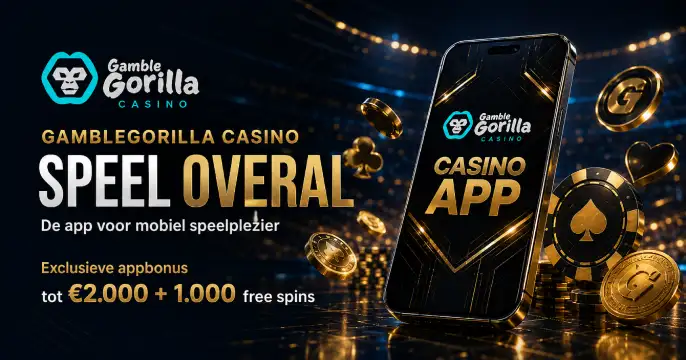 Gamblegorilla Casino App banner